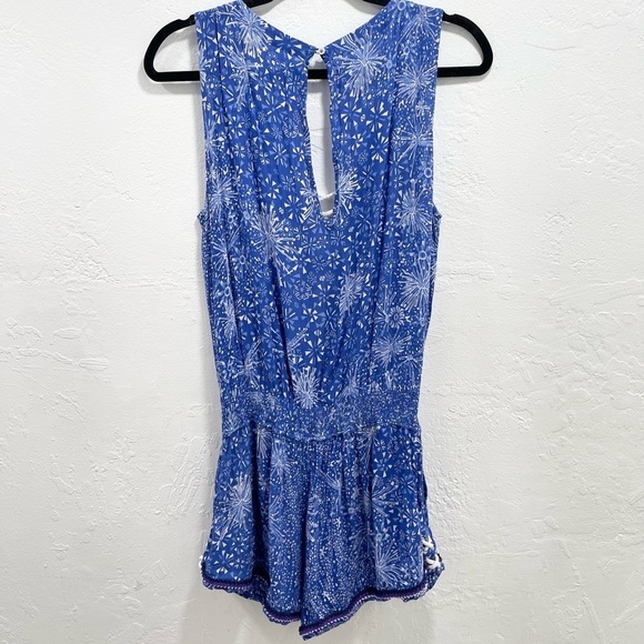 Poupette St Barth Blue Romper - Picture 6 of 6